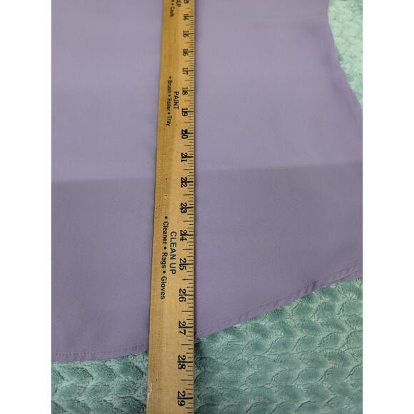 Torrid Size 1X Lavender Black Lace Blouse Sleeveless Pullover top - Picture 6 of 8